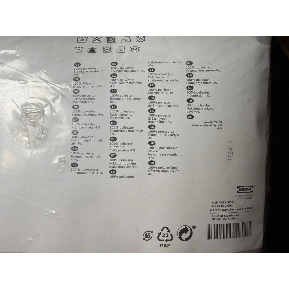 Ikea HANNALENA Curtains PINK Room Darkening 57x98 ½ 
